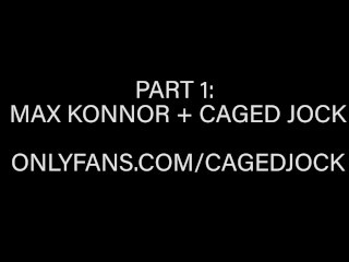 Caged Jock impaled by BBC Max Konnor