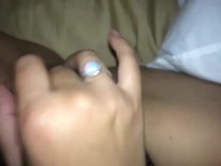 Lonely Horny milf masturbates and squirts