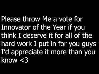 2018 Manyvids Awards Compilation Innovator of the Year Promo Video