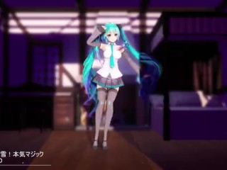 [MMD] Hatsune Miku Kimochi reseñas Baile