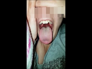 Girl Tongue & Mouth