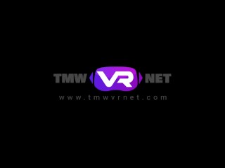 TmwVRnet.com - Stacy Cruz & Martha - Babes struggle to fuck a massive dick
