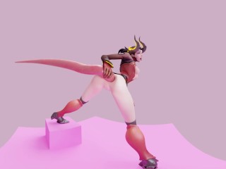 Overwatch Mercy Tentacle Anal 4K 60FPS VR [Animation by Likkezg]