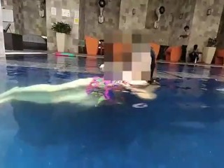 Pankhuri having fun in pool followed by sex with Kunaal