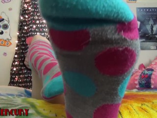 Smelly Sock Tease and Worship