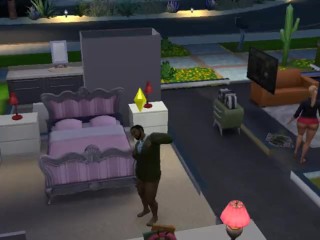 sexy shawty stopped by with some poundcake sims 4