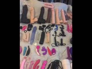 couples sex toy collection “ full BLOWN addiction”