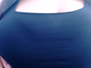 Busty Mexican Girl Bouncing her BigBoobs