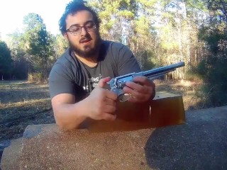 Proper Six-Gun for a Gunslinger ? - Stainless Remington 1858 Pietta Pistol