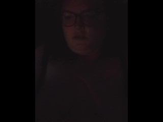 Late Night Drive With Tits Out