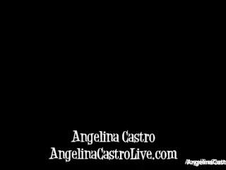 Huge Busty BBW Angelina Castro Bangs Bush On Miami Rooftop!