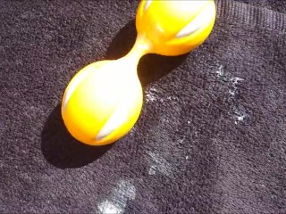 Liebeskugeln loveballs squirt POV super geil extrem hot and sexy pissing