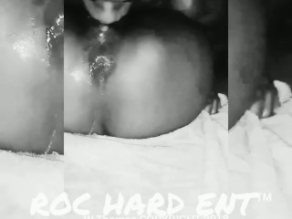 Ebony thug sucks College teens pussy till she squirts (promo clip)