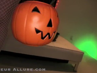 Amateur Allure Alexa Grace Halloween Nurse Sucks, Fucks and Swallows Cum