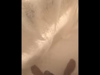 Bbc masturbates in shower