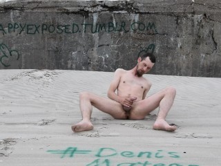 A Wank by the dunes