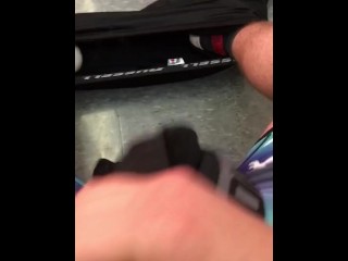 Jerking in the locker room