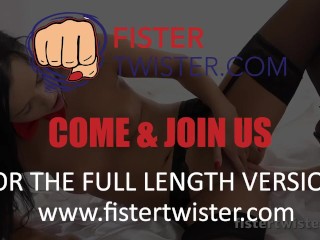 Fistertwister - Fisted In Stockings - Fist Fuck