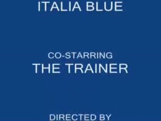 Italia Blue Works it Out
