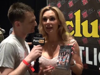 PornhubTV with Tanya Tate at eXXXotica 2013