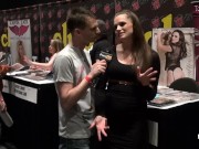 Preview 4 of PornhubTV with Tori Black at eXXXotica 2013