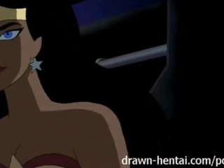 JUSTICE LEAGUE HENTAI - TWO CHICKS FOR BATMAN DICK