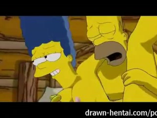Simpsons Porn - Threesome - Pornhub.com