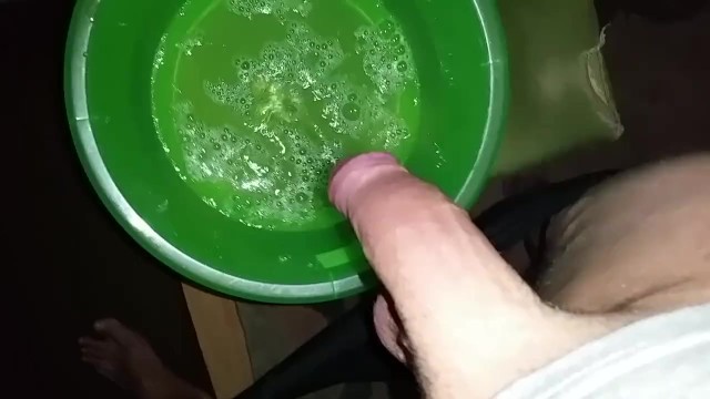 Huge Massive Cumshot During PissingCumshot SloMo Pornhubcom