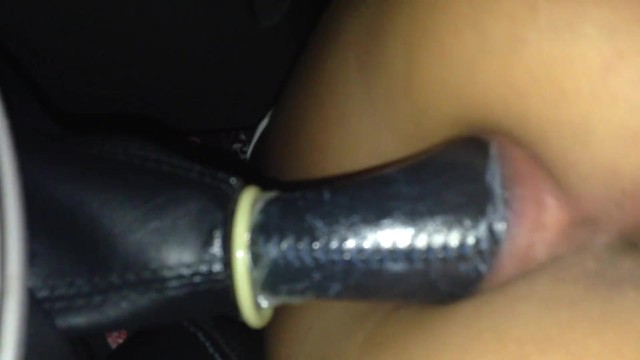 Asian automobile industry - Girl getting fucked by gearshift nob penetration