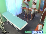 Preview 2 of FakeHospital Ripped stud gets the nurses special treatment