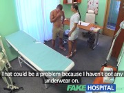 Preview 3 of FakeHospital Ripped stud gets the nurses special treatment