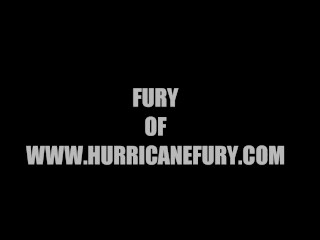 huge squirt alert: anal and meaty pussy toying from hurricane fury!