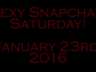 Titty Fucking! Sexy Snapchat Saturday - January 23rd 2016