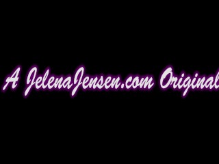 Jelena Jensen Cums With Glass Dildo!