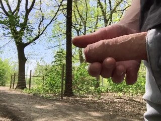 Nice flaccid cock public piss