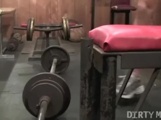 Ashlee Chambers Gym Masturbation