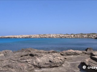 Blowjob on the rocks (in Cyprus)