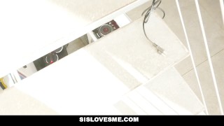 SisLovesme - Grounded Step-Sis Fucked After Sneaking out Close pussy