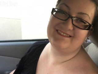 Danielle cucks you in your car! Blows you off to fuck her big cock ex! POV!