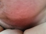 Preview 2 of She films car quickie, I cum on her pussy