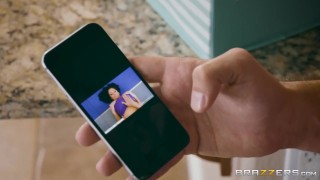 Raven Baygets her neighbors to cheat - Brazzers Brunette pov