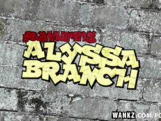 WANKZ- Rapping Skeet Alyssa Branch Nailed