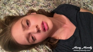 Face orgasm mary's eye solo