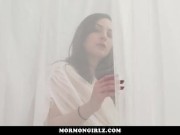 Preview 1 of MormonGirlz- Gorgeous at church gloryhole