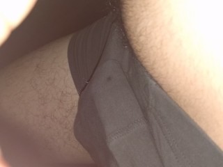 Cumming in Underpants with Lots of Precum