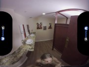 Preview 5 of BaDoinkVR Fuck Tiffany Watson In The Club Bathroom VR Porn