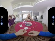 Preview 2 of BaDoink VR Great Poker Risk With Olivia Austin VR Porn