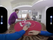 Preview 3 of BaDoink VR Great Poker Risk With Olivia Austin VR Porn
