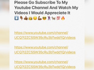 YouTube Channel: swww.youtube.com/channel/UCQ7I2ZCSSW35cRu3bTwdd1Q/