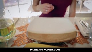 FamilyStrokes - Fucking My Horny Stepmom After A Romantic Date Big fuck